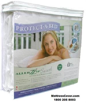 Protect A Bed aller zip Mattress cover for bed bug prevention