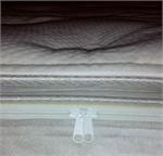 Orgnanic Zipper Pillowtop Cover for Soft Side Waterbed Mattress